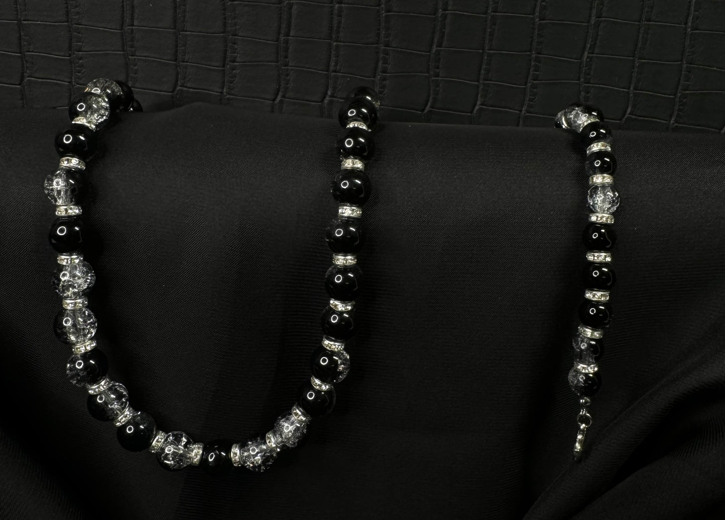 Ombra Black Pearl Necklace Bundle